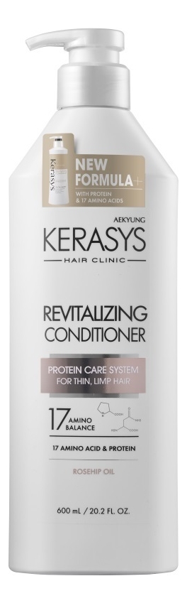 Кондиционер для волос оздоравливающий Hair Clinic Revitalizing Conditioner: Кондиционер 600мл