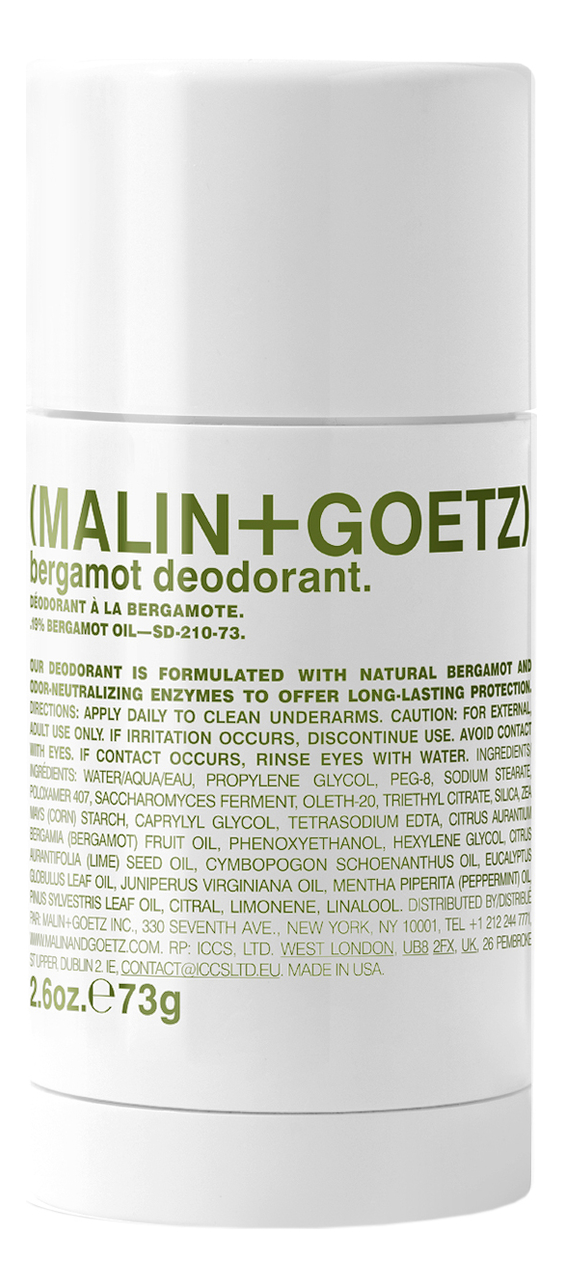 Дезодорант Бергамот Bergamot Deodorant: Дезодорант 73г