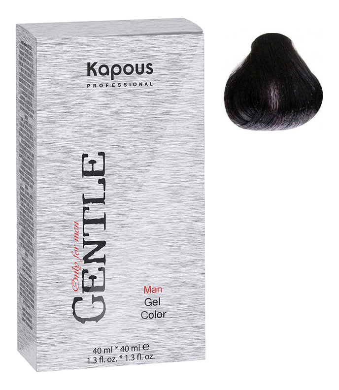 

Гель-краска без аммония Gentlemen Gel Color (40мл + 40мл): 3 Темно-коричневый, Гель-краска без аммония Gentlemen Gel Color (40мл + 40мл)