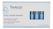 Thalgo Интенсивный восстанавливающий концентрат Cold Cream Marine Concentre Multi-Apaisant 7*1,2мл