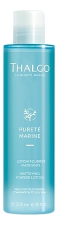 Thalgo Матирующий очищающий лосьон для лица Purete Marine Lotion Poudree Matifiante 200мл