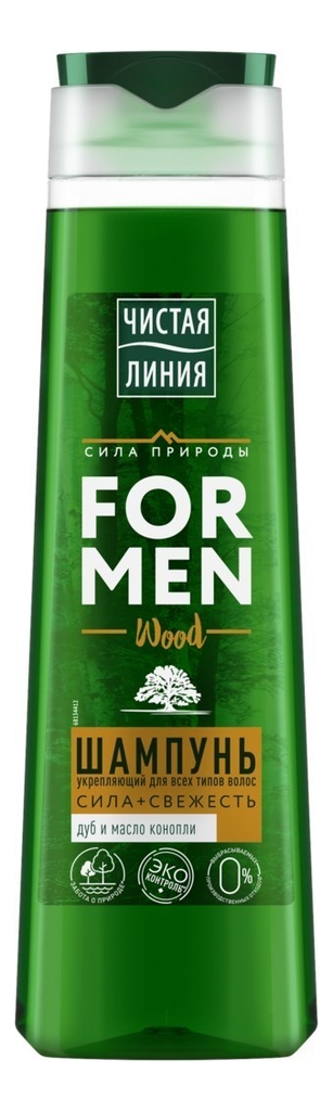 

Шампунь для волос Укрепляющий For Men: Шампунь 400мл, Шампунь для волос Укрепляющий For Men