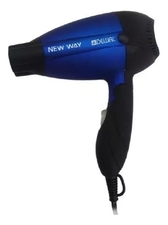 Dewal Дорожный фен для волос складной New Way 03-5512 1000W (синий)