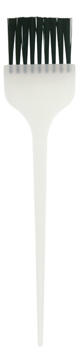 Кисть для окрашивания широкая с черной прямой щетиной 45мм (белая)