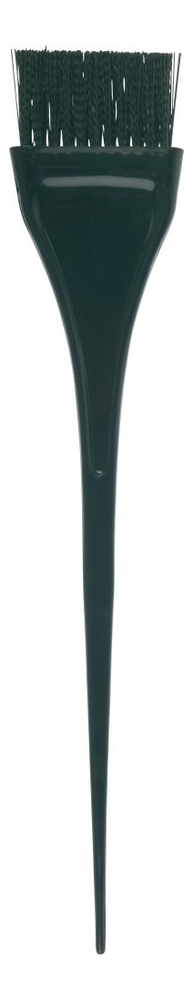 Кисть для окрашивания узкая с черной волнистой щетиной 40мм (черная)