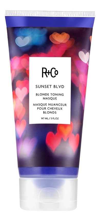 Маска для усиления оттенка светлых волос Sunset BLVD Blonde Toning Masque 147мл маска r co sunset blvd blonde toning masque