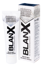 BlanX Зубная паста для естественной белизны и блеска зубов с аминофторидом Advanced Whitening 75мл