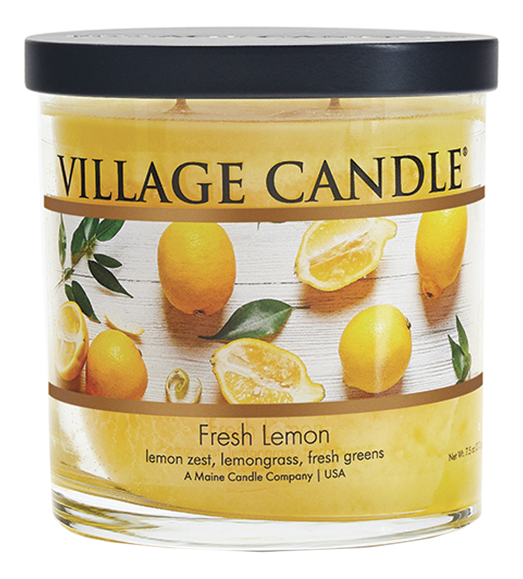 

Ароматическая свеча Fresh Lemon: свеча 213г, Ароматическая свеча Fresh Lemon
