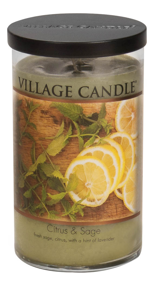 

Ароматическая свеча Citrus & Sage: свеча 538г, Ароматическая свеча Citrus & Sage