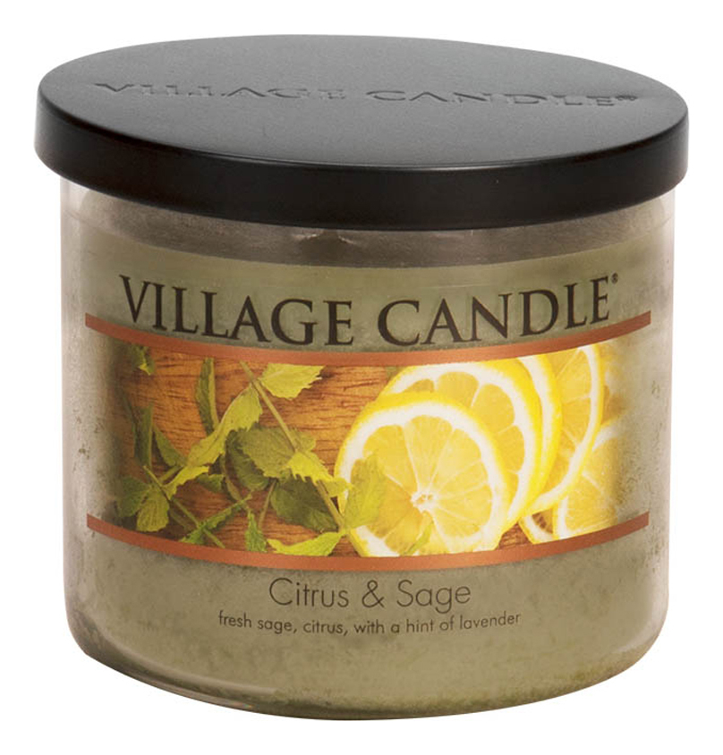 

Ароматическая свеча Citrus & Sage: свеча 396г, Ароматическая свеча Citrus & Sage
