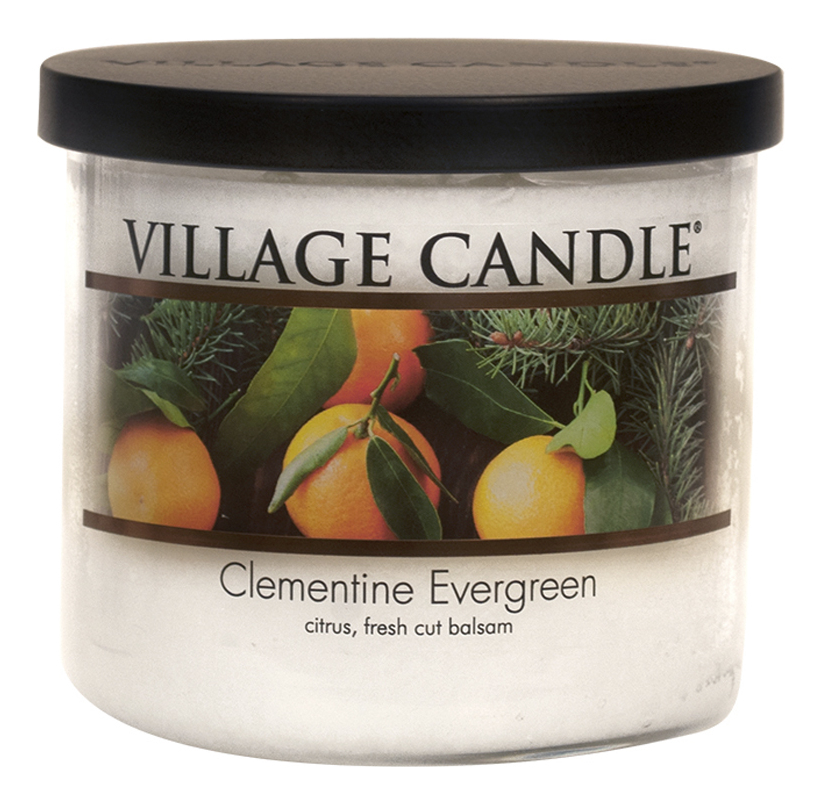 

Ароматическая свеча Clementine Evergreen: свеча 396г, Ароматическая свеча Clementine Evergreen