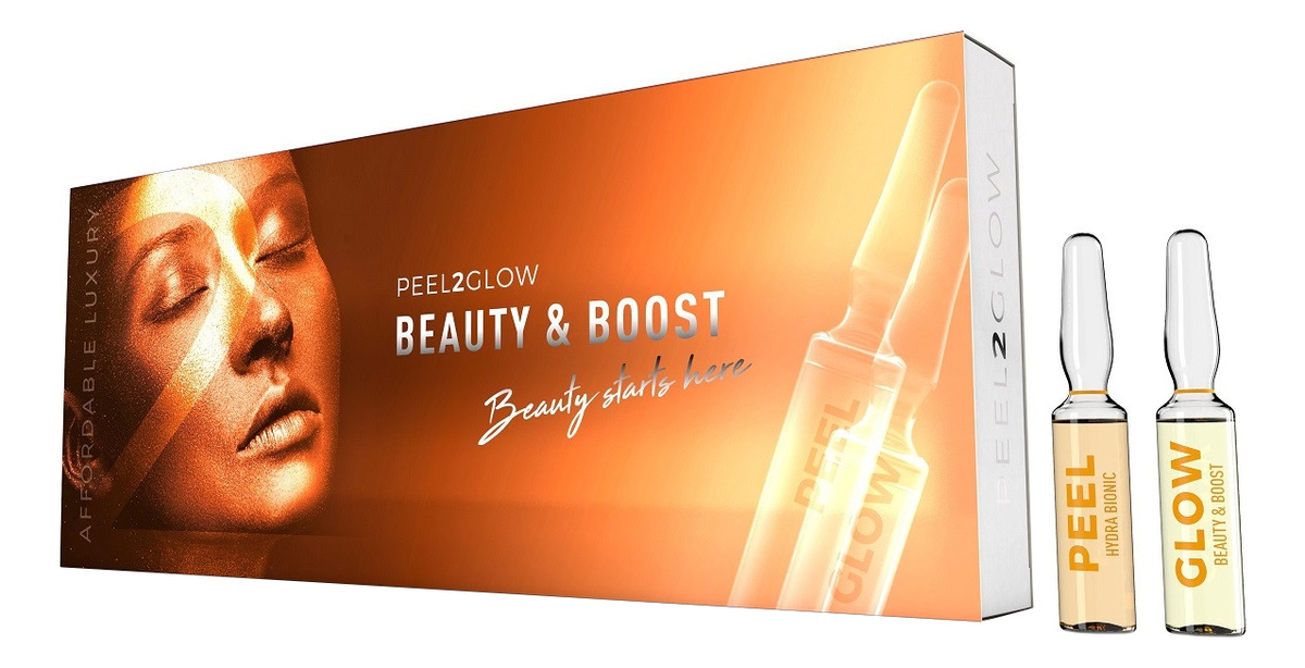 Набор для домашней процедуры эксфолиации Beauty & Boost: Набор 10*1,5мл