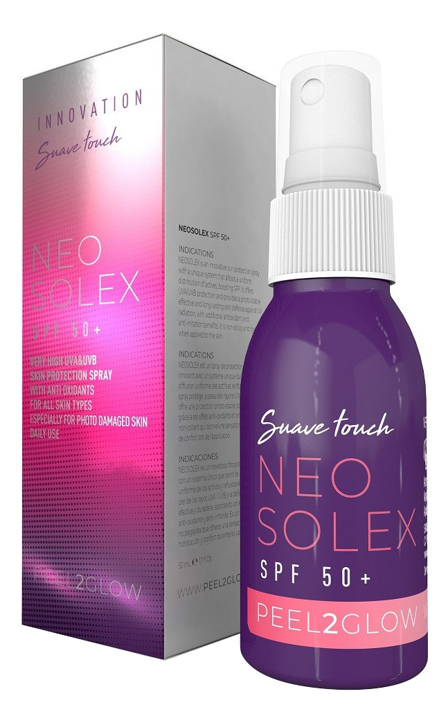 Солнцезащитный спрей для лица Neosolex SPF50+ 50мл