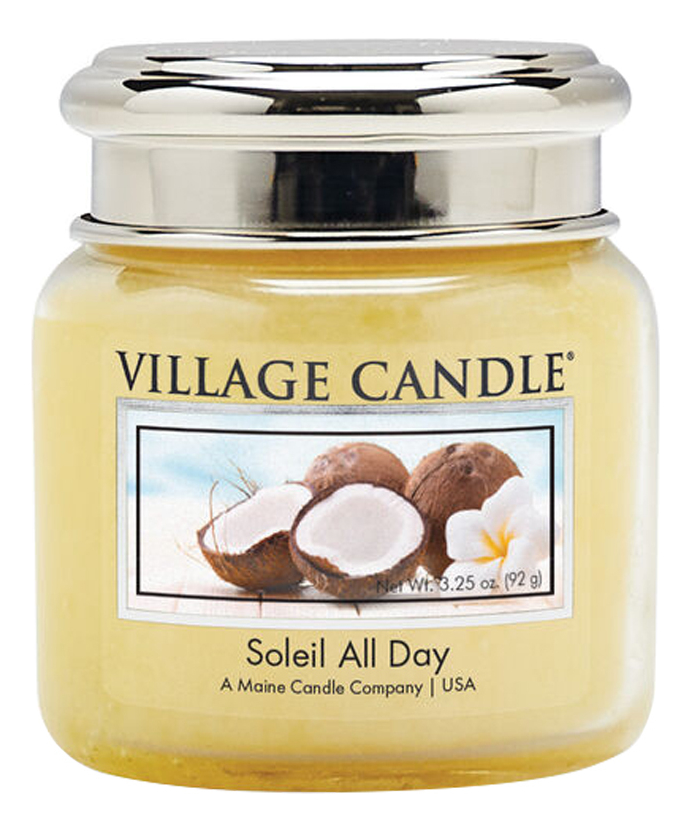 

Ароматическая свеча Soleil All Day: свеча 92г, Ароматическая свеча Soleil All Day