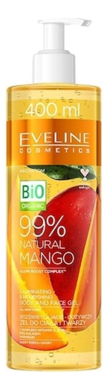

Питательный восстанавливающий гель для лица и тела Манго 99% Natural Mango 400мл