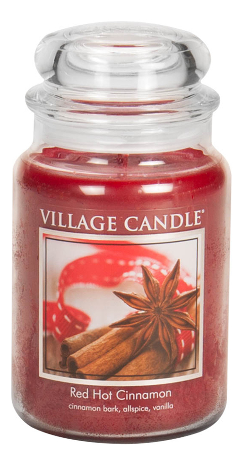 

Ароматическая свеча Red Hot Cinnamon: свеча 602г, Ароматическая свеча Red Hot Cinnamon