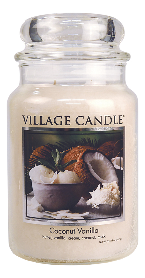 

Ароматическая свеча Coconut Vanilla: свеча 602г, Ароматическая свеча Coconut Vanilla