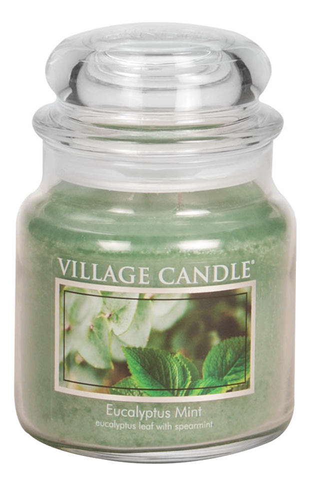 

Ароматическая свеча Eucalyptus Mint: свеча 389г, Ароматическая свеча Eucalyptus Mint