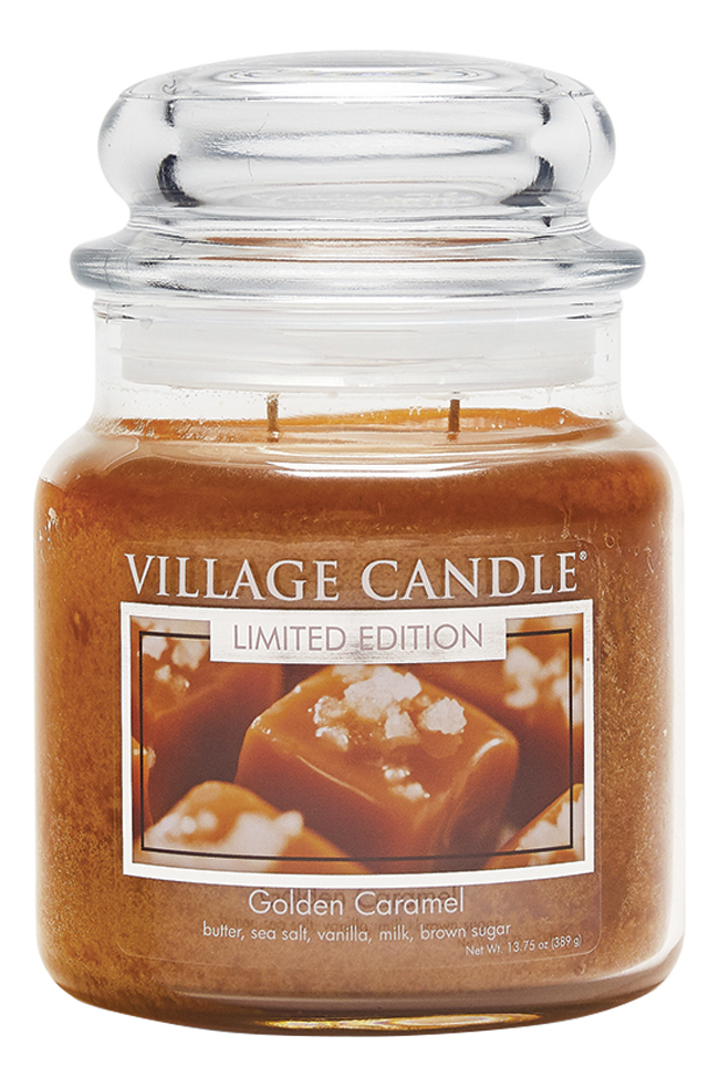 

Ароматическая свеча Golden Caramel: свеча 389г, Ароматическая свеча Golden Caramel