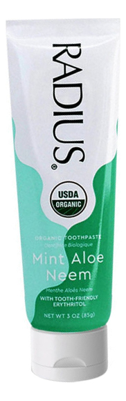 

Зубная паста Organic Toothpaste Mint Aloe Neem 85г (мята, алоэ, ним)