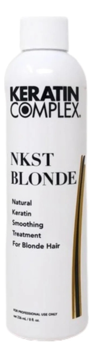 Разглаживающий кератиновый уход для блондинок Natural Keratin Smoothing Treatment For Blonde Hair