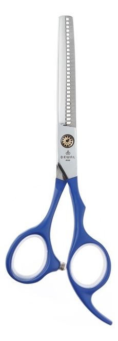Ножницы парикмахерские филировочные 28 зубцов Colour Step ML55AS-BL от Randewoo