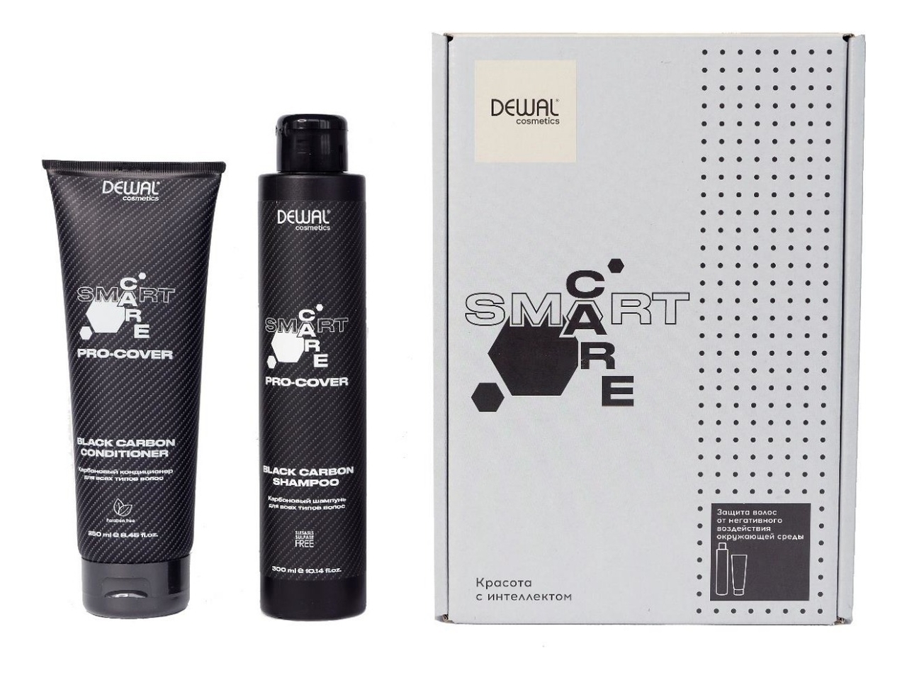Набор для всех типов волос Smart Care Pro-Cover (шампунь 300мл + кондиционер 300мл) кондиционер ежедневный для всех типов волос 300мл