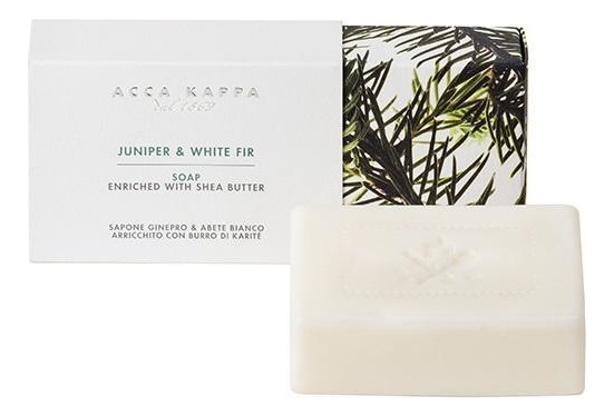 

Твердое туалетное мыло Можжевельник и белая пихта Juniper & White Fir Soap 150г