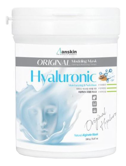 

Альгинатная маска для лица Original Hyaluronic Modeling Mask: Маска 240г, Альгинатная маска для лица Original Hyaluronic Modeling Mask