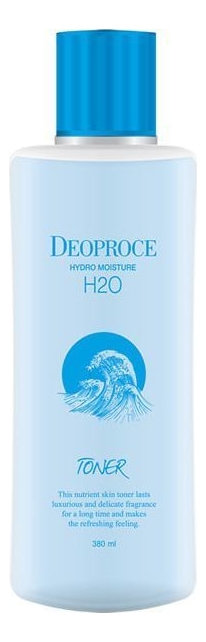 

Тонер для лица с ледниковой водой и коллагеном Hydro Moisture H2O Toner 380мл