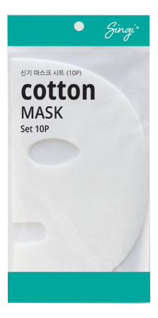 

Набор сухих масок на тканевой основе Cotton Mask 10шт
