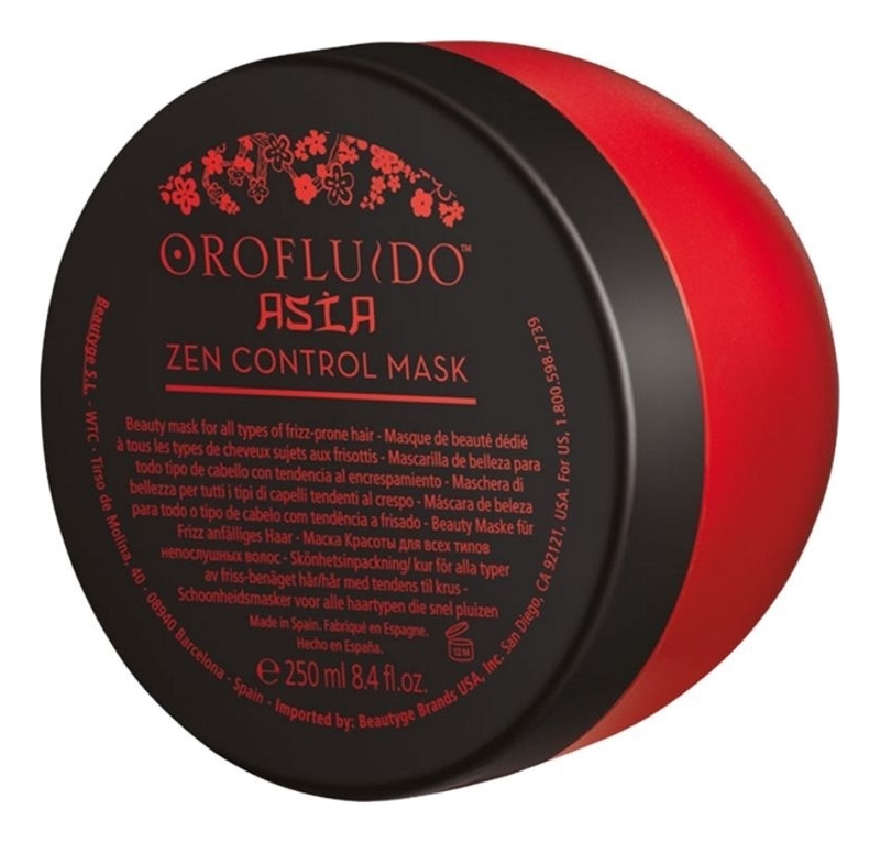 

Маска для волос Orofluido Asia Zen Control Mask: Маска 250мл, Маска для волос Orofluido Asia Zen Control Mask