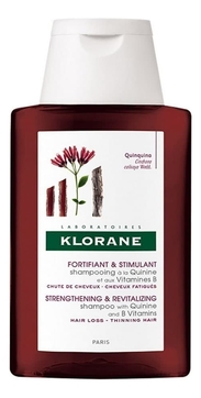 Шампунь для волос с экстрактом хинина и органическим экстрактом эдельвейса Fortifant & Stimulante Shampooing A La Quinine