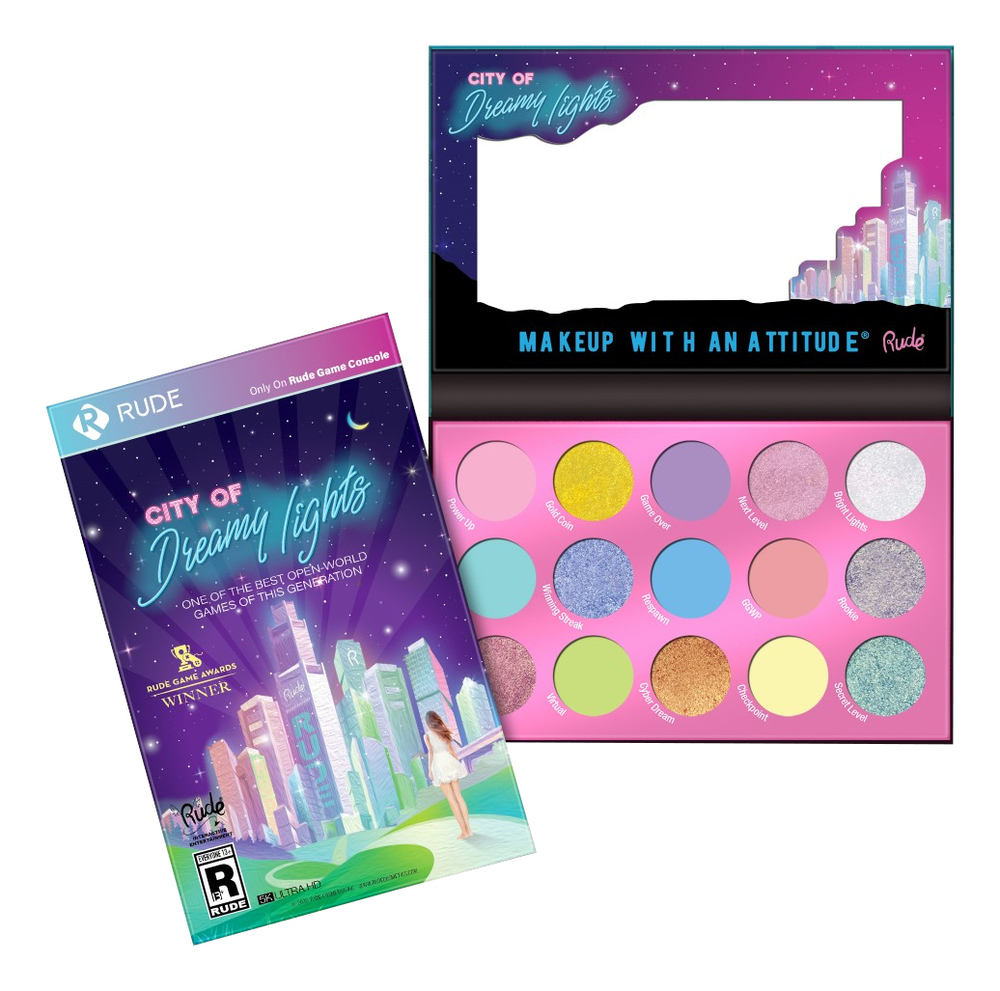 

Палетка теней City Of Dreamy Lights 16,6г: 15 Dreamy Pastel Pigment & Eyeshadow Palette, Палетка теней City Of Dreamy Lights 16,6г
