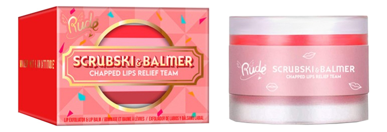 

Скраб и бальзам для губ Scrubski & Balmer Lip Exfoliator And Lip Balm 4г: Juicy Peach, Скраб и бальзам для губ Scrubski & Balmer Lip Exfoliator And Lip Balm 4г