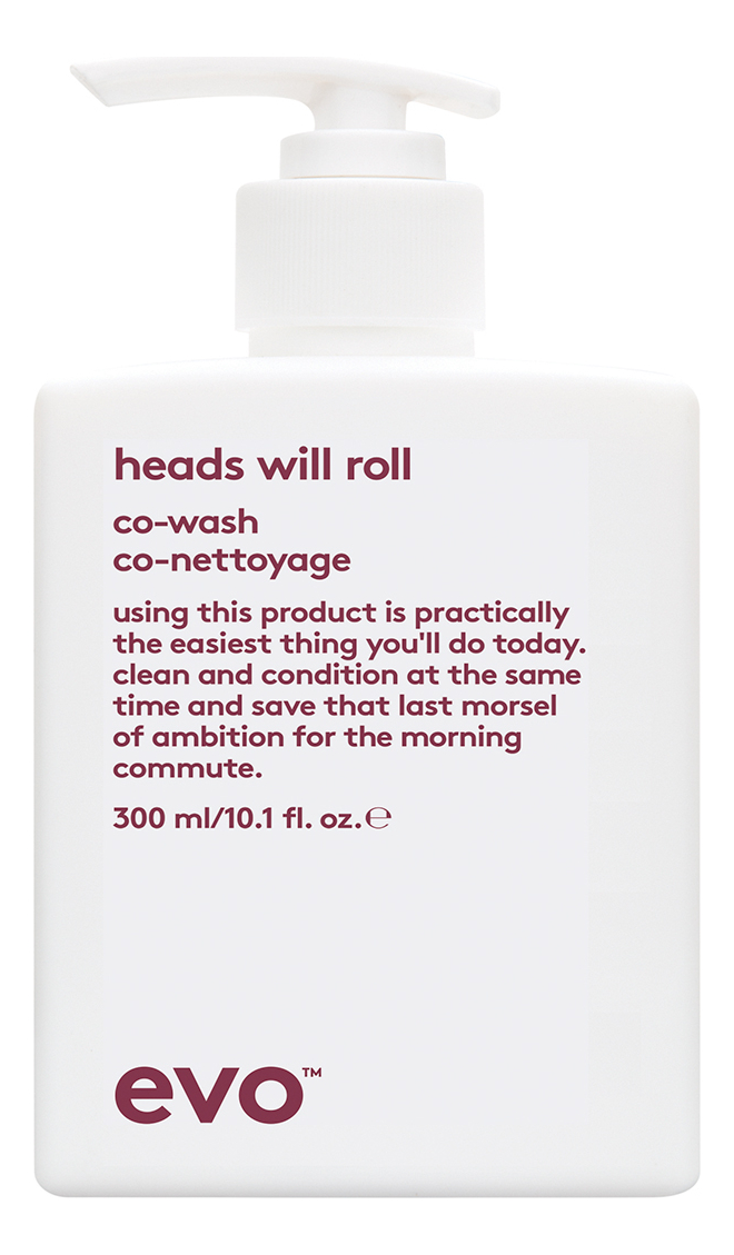 Очищающий кондиционер для вьющихся и кудрявых волос Heads Will Roll Co-Wash: Кондиционер 300мл