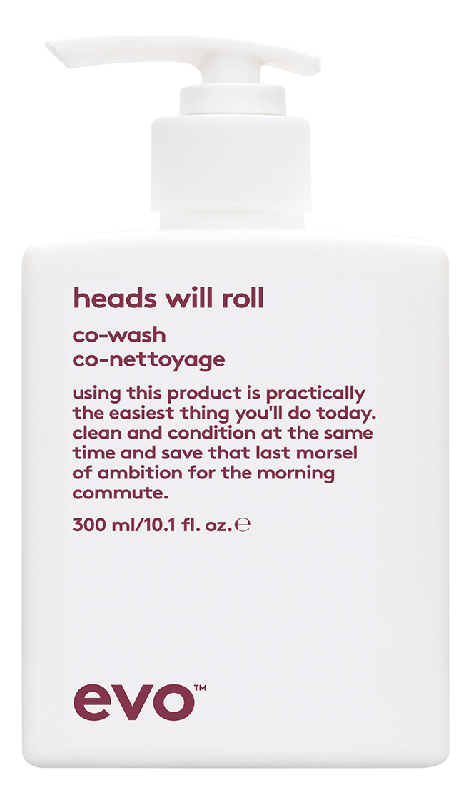 

Очищающий кондиционер для вьющихся и кудрявых волос Heads Will Roll Co-Wash: Кондиционер 300мл, Очищающий кондиционер для вьющихся и кудрявых волос Heads Will Roll Co-Wash