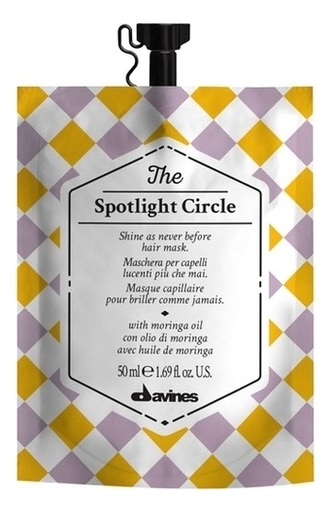 Маска для волос The Spotlight Circle: Маска 50мл глоу лаб маска для лица 3 х этапная с ана и вна кислотами 1