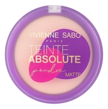 Vivienne Sabo Матирующая компактная пудра для лица Teinte Absolute Matte Powder 6г