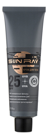 

Солнцезащитный крем для тела Sun Ray SPF25 120г