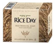 LION Мыло с экстрактом рисовых отрубей Rice Day Rice Bran Oil Soap 100г