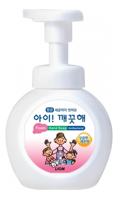 

Пенное мыло для рук с лимоном Foam Hand Soap Antibacterial Lemon: Мыло 250мл, Пенное мыло для рук с лимоном Foam Hand Soap Antibacterial Lemon