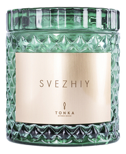 Tonka Perfumes Moscow Ароматическая свеча Svezhiy
