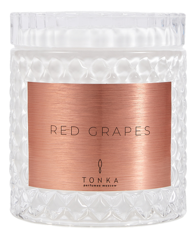 

Ароматическая свеча Red Grapes: свеча 220г, Ароматическая свеча Red Grapes