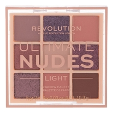 Makeup Revolution Палетка теней для век Ultimate Nudes Eyeshadow Palette 8,1г