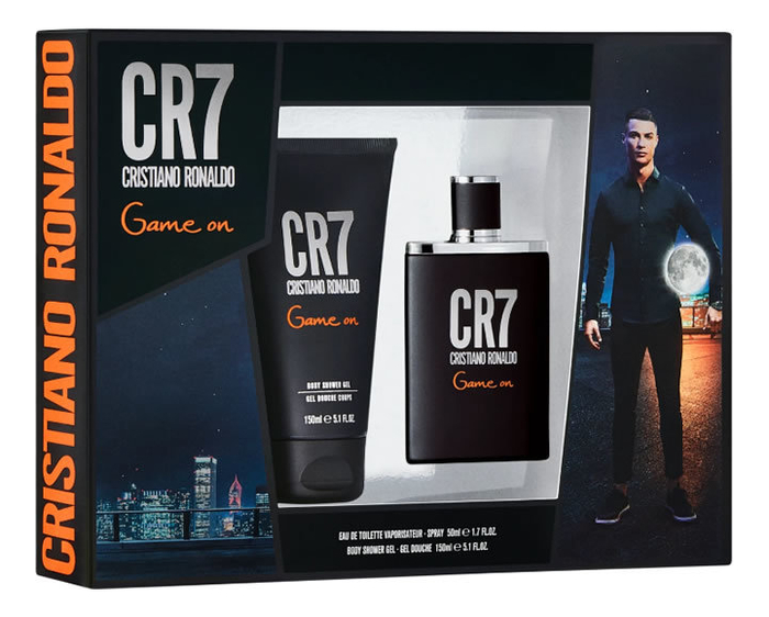 

CR7 Game On: набор (т/вода 50мл + гель д/душа 150мл), CR7 Game On