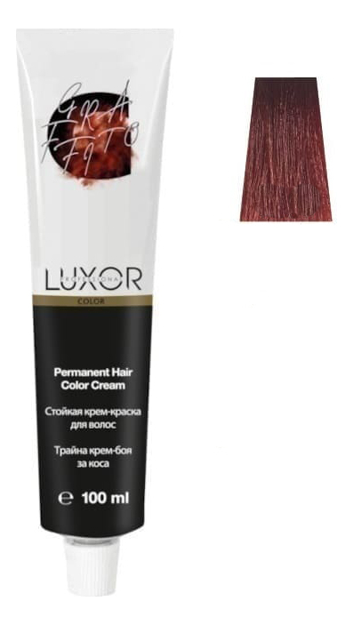 Купить Стойкая крем-краска для волос с протеинами пшеницы Luxor Color Permanent Hair Color Cream 100мл: 7.440 Блондин интенсивный медный интенсивный, Luxor Professional