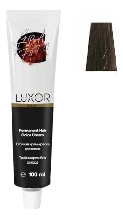 

Стойкая крем-краска для волос с протеинами пшеницы Luxor Color Permanent Hair Color Cream 100мл: 8.0 Светлый блондин натуральный, Стойкая крем-краска для волос с протеинами пшеницы Luxor Color Permanent Hair Color Cream 100мл