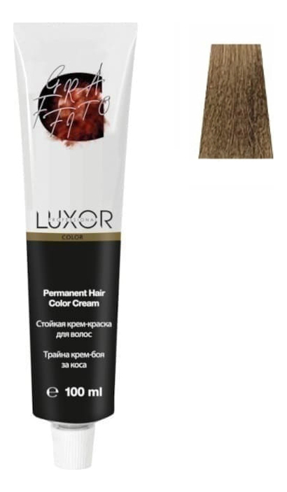 Купить Стойкая крем-краска для волос с протеинами пшеницы Luxor Color Permanent Hair Color Cream 100мл: 8.3 Светлый блондин золотистый, Luxor Professional