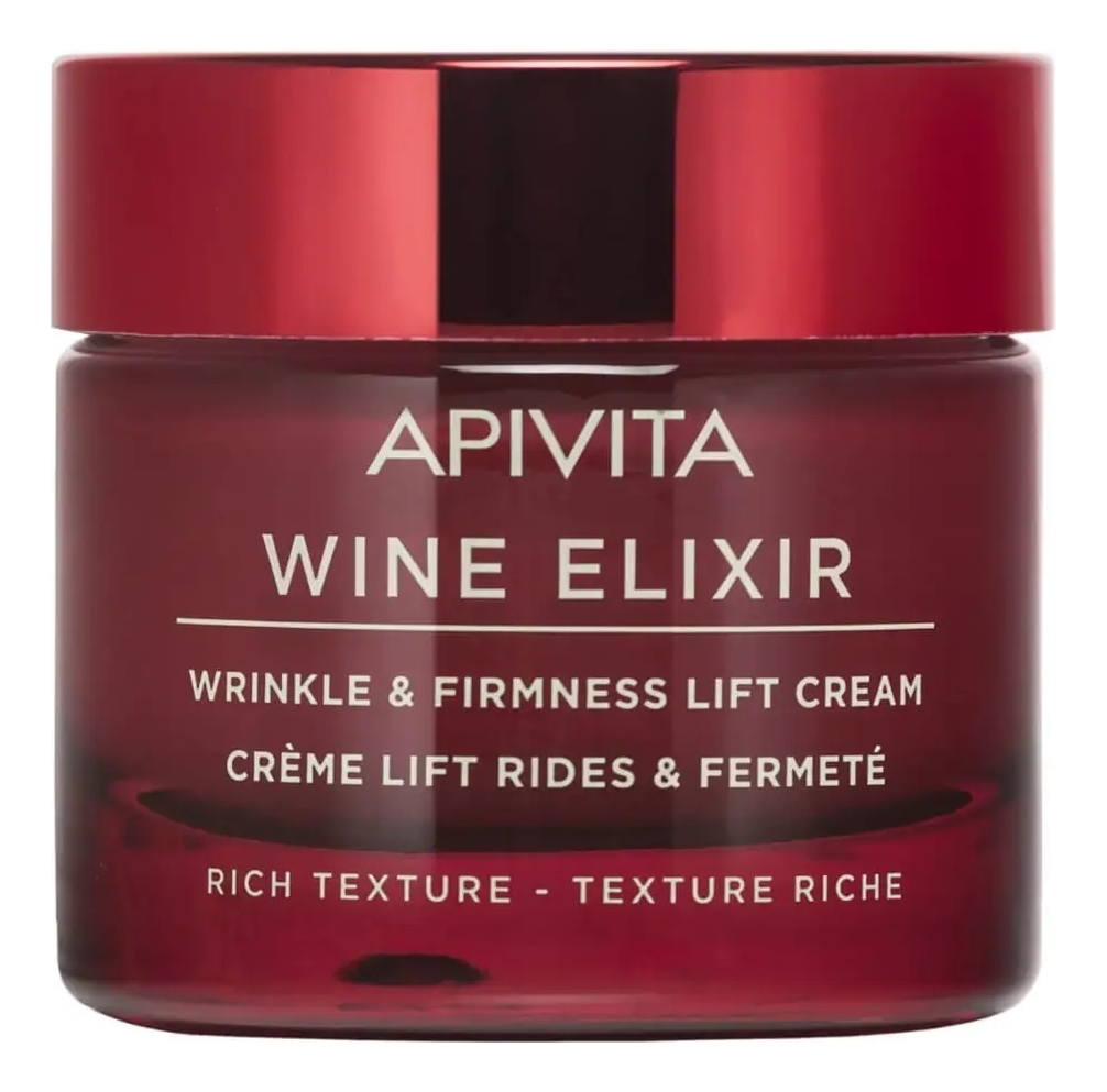 Насыщенный крем-лифтинг для повышения упругости и борьбы с морщинами Wine Elixir Wrinkle & Firmness Lift Cream Rich Texture 50мл